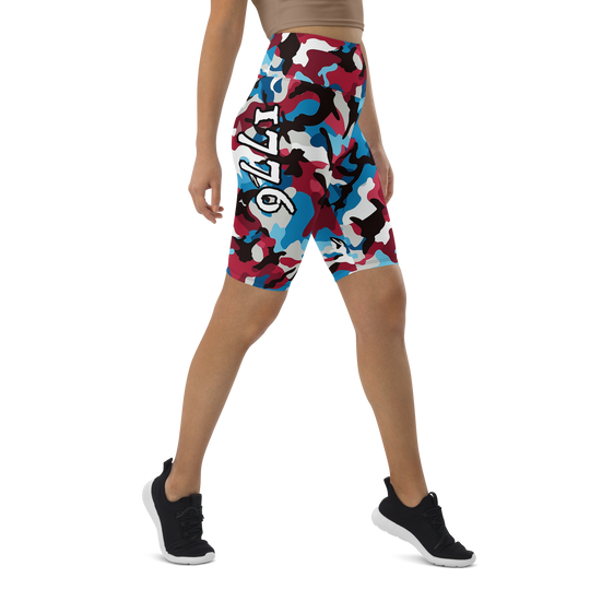 Biker Shorts - Old Glory Camo