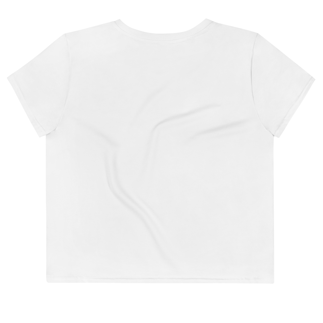 Crop Tee - White Primal