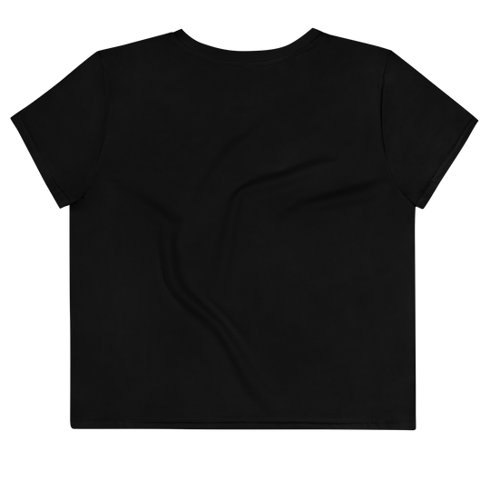 Crop Tee - Black Primal
