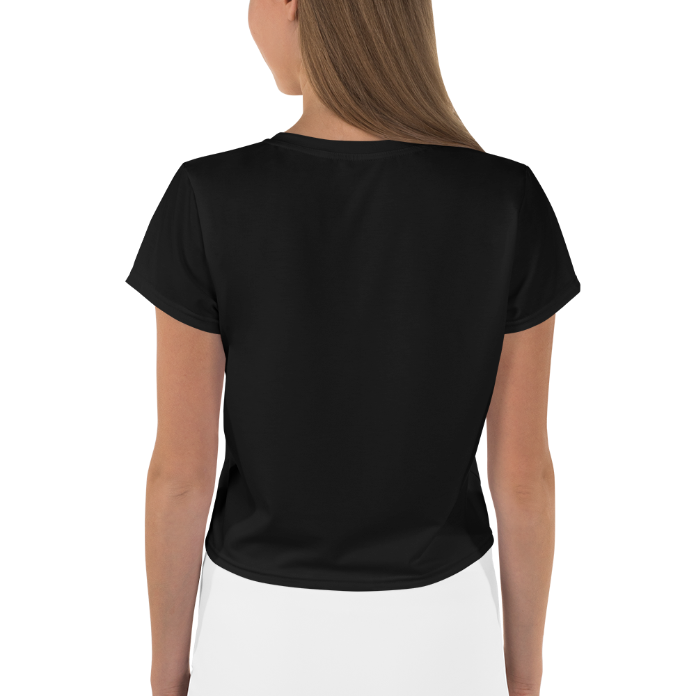 Crop Tee - Black Primal