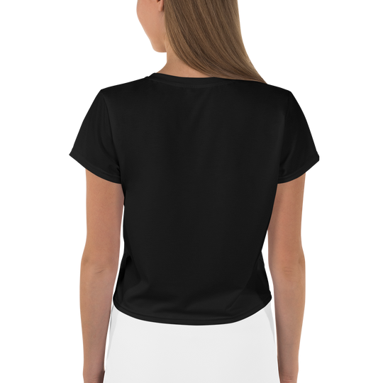 Crop Tee - Black Primal