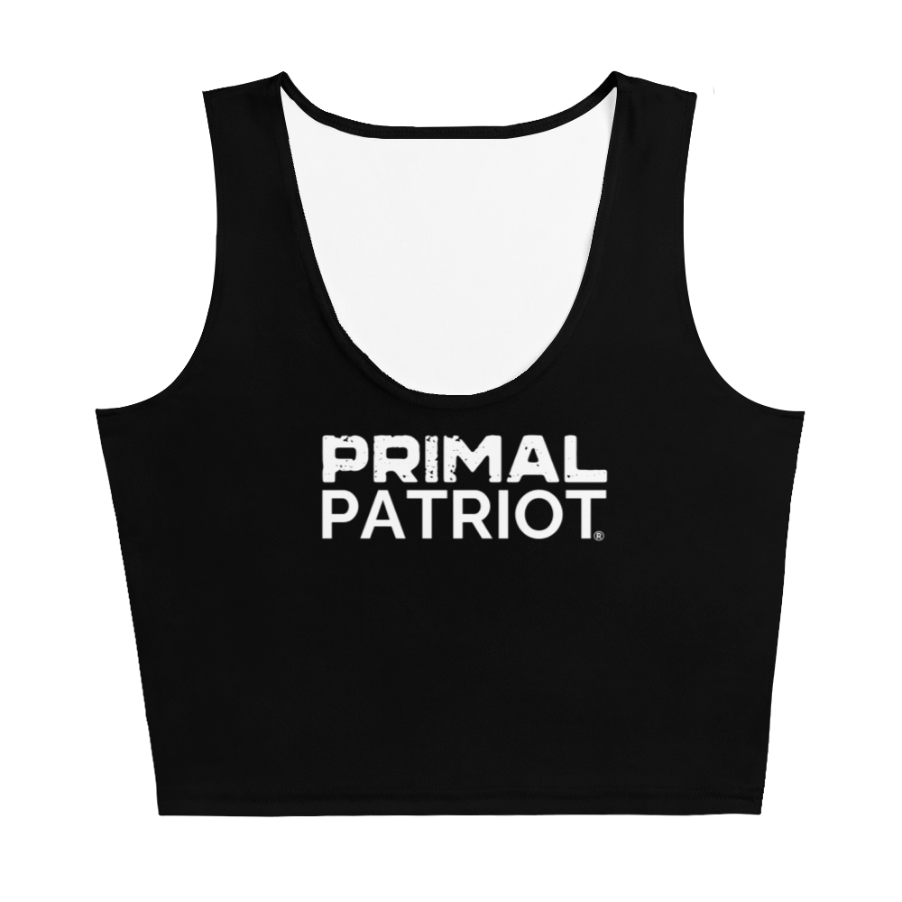 Crop Top - Black Primal