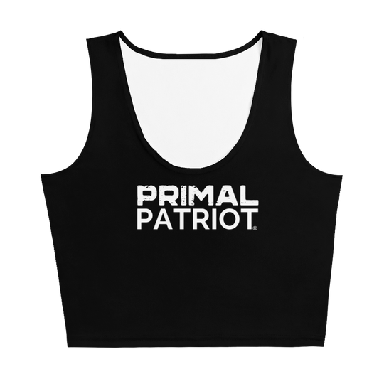 Crop Top - Black Primal