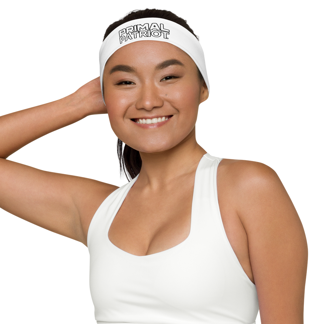 Headband - White Primal