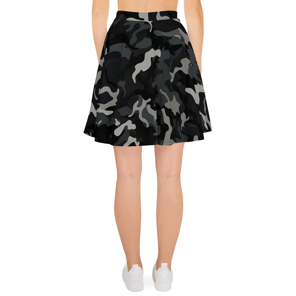Skater Skirt - Night Camo