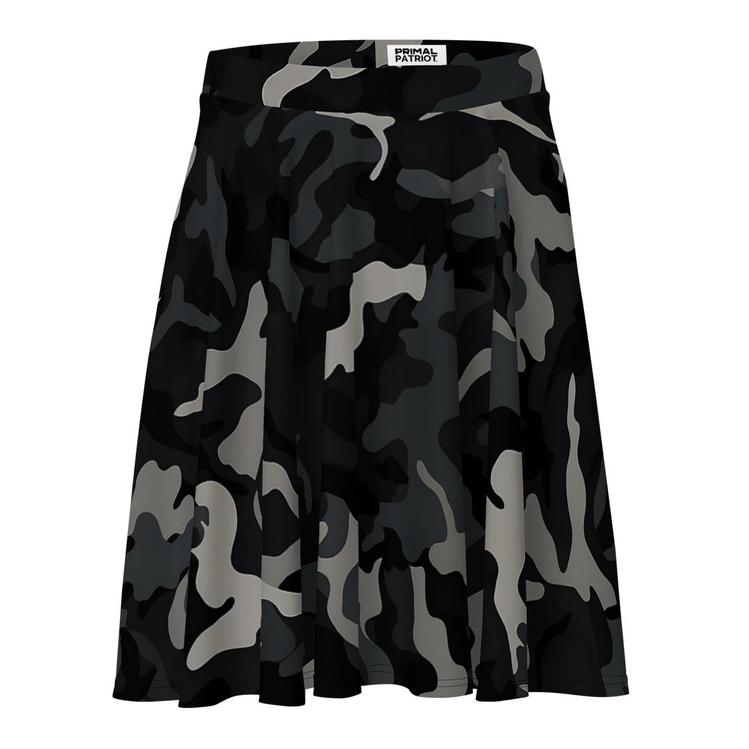 Skater Skirt - Night Camo