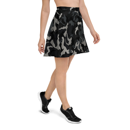 Skater Skirt - Night Camo