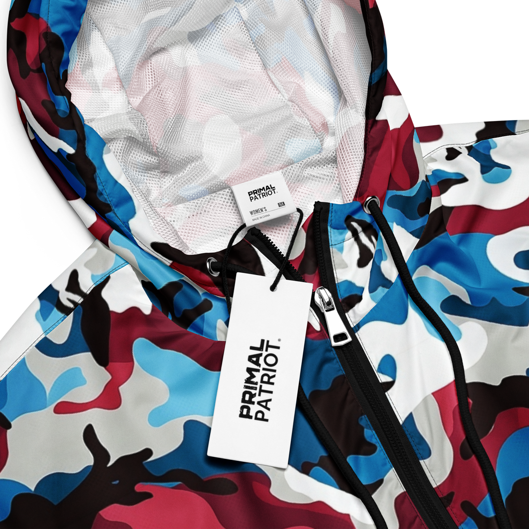 Cropped Windbreaker - Old Glory Camo