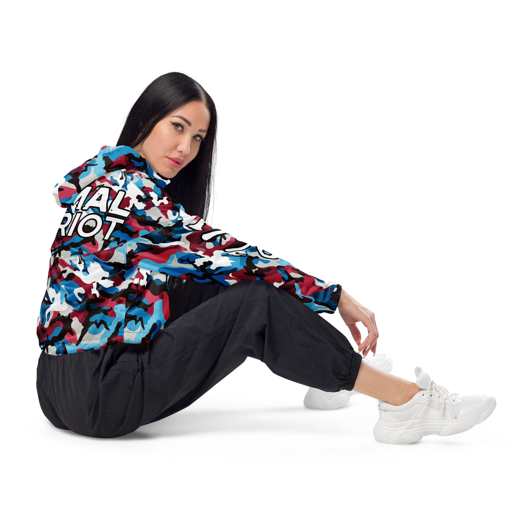 Cropped Windbreaker - Old Glory Camo